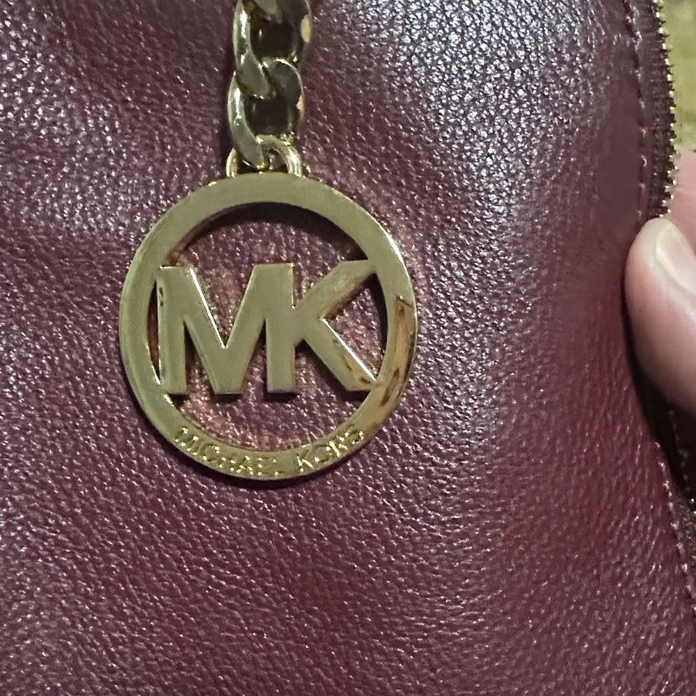 Michael Kors Dark Burgundy Crossbody Bag - Picture 14 of 14